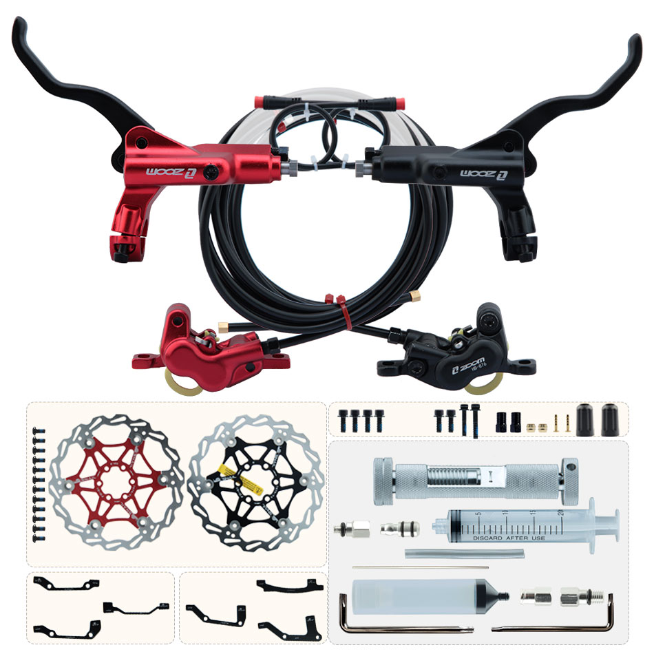 Zoom Hydraulic Brake 4 Piston E-Scooter - ZOOM HB-876E 4 pistonlu Disk Hidrolik