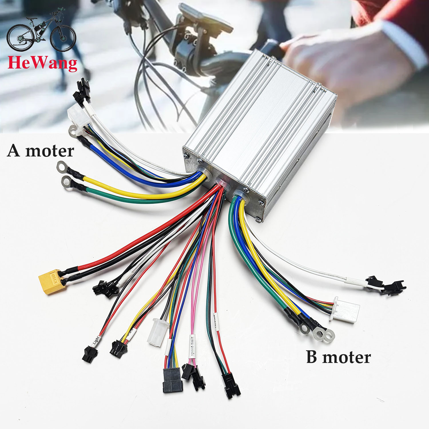 BLDC Kontrol Cihazı 36V 48V 52 - 72V 45A Dual Controller incelemesi ve fiyatı